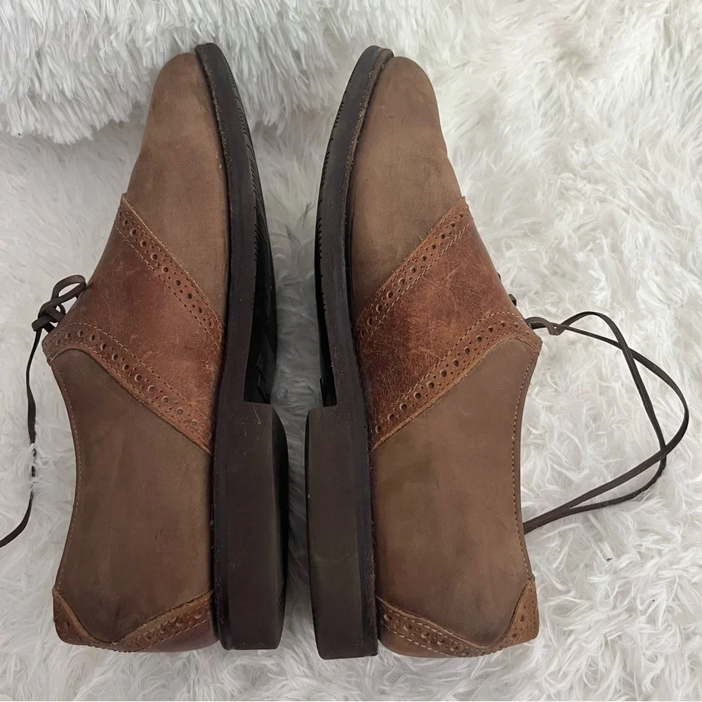 Allen Edmonds Classic Brown Leather Men's Shoes 9.5D - Picture 6 of 12